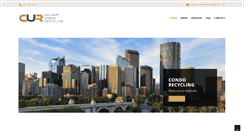 Desktop Screenshot of calgaryurbanrecycling.com